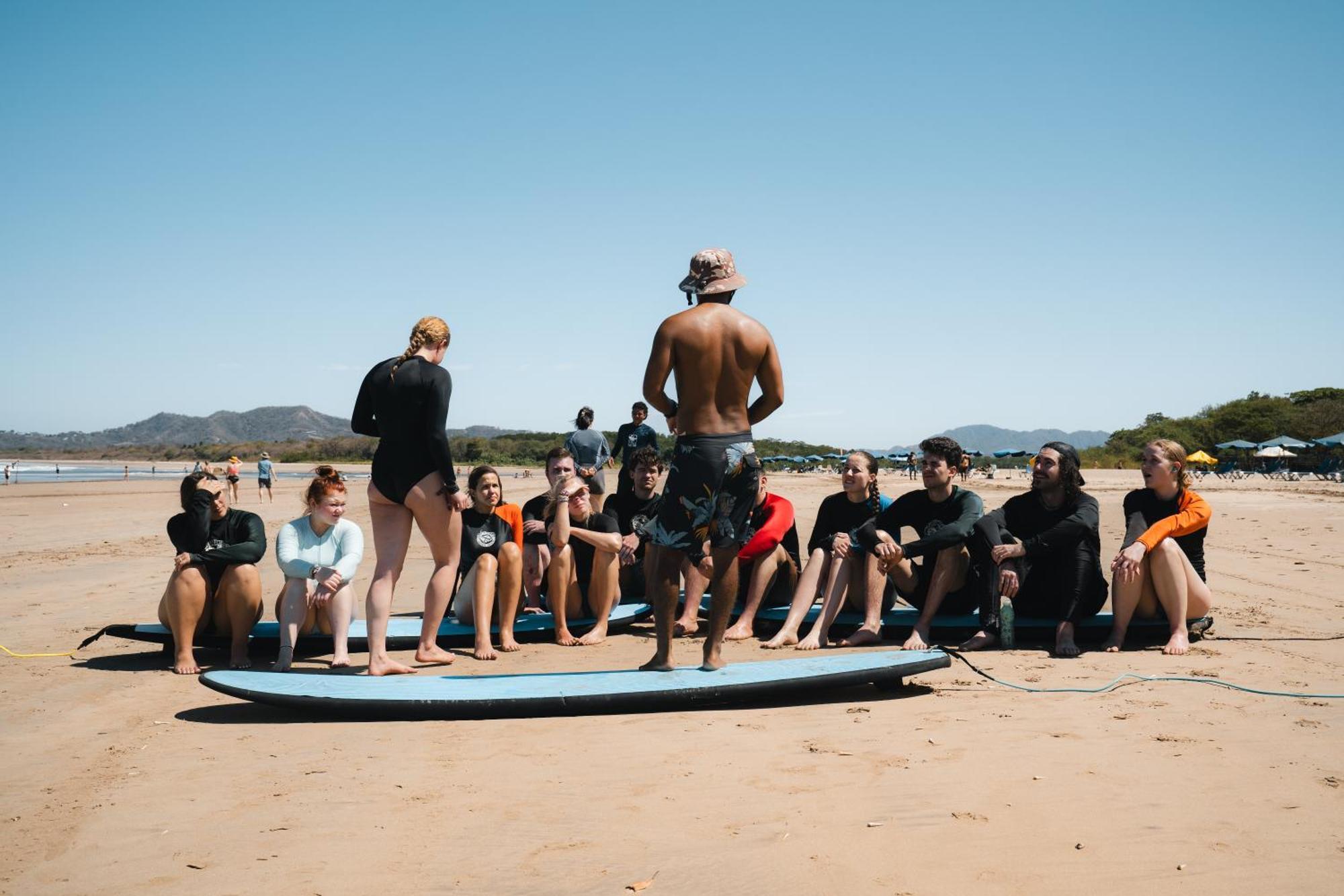 Iguana Surf Camp Hotel Tamarindo Luaran gambar